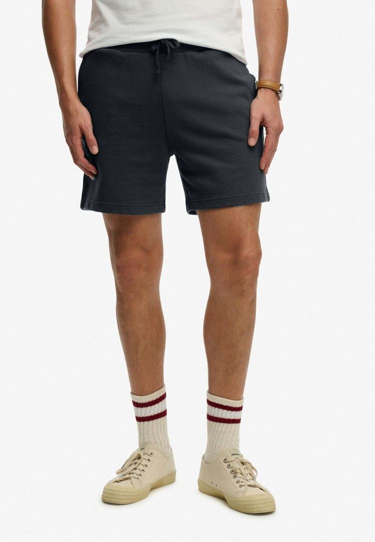 Superdry Short Blauw heren (ESSENTIAL LOGO CLASSIC SHORT - M7110484A.98T) - GL Sport (Sluis)