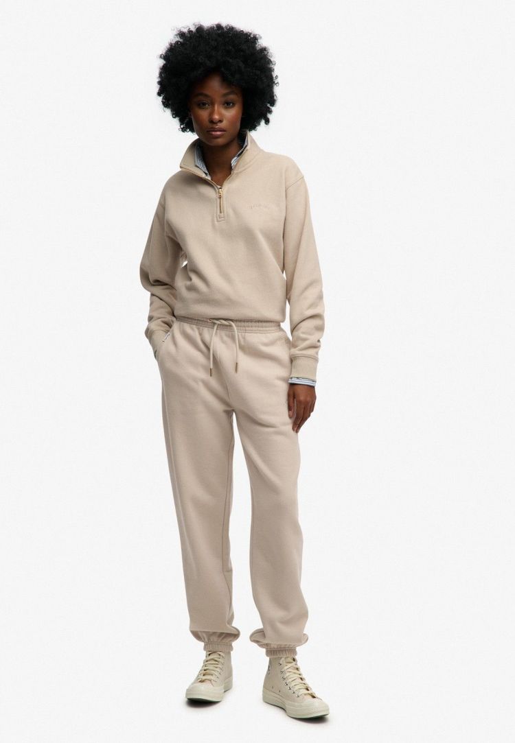 Superdry Broek Grijs dames (ESSENTIAL LOGO JOGGER HB - W7011316A.6NN) - GL Sport (Sluis)