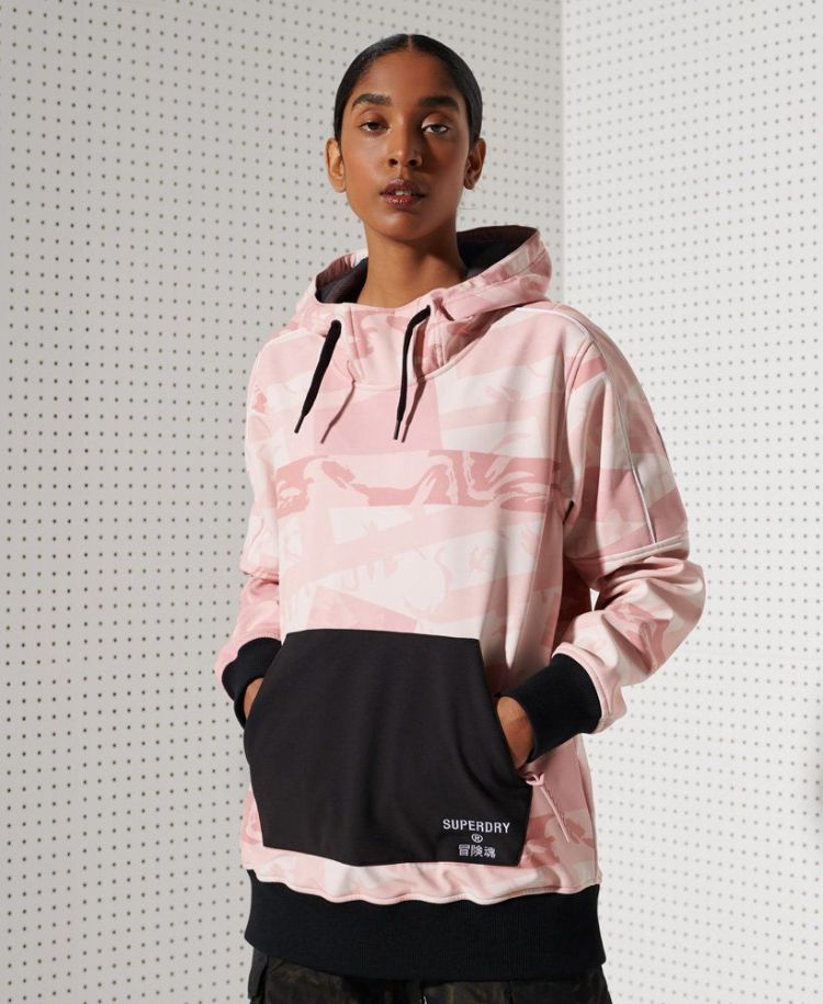 Superdry Ski-jas Roze dames (FREESTYLE TECH ANORAK - WS110011A.10R) - GL Sport (Sluis)