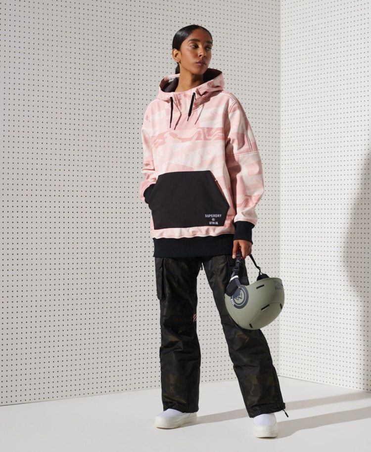 Superdry Ski-jas Roze dames (FREESTYLE TECH ANORAK - WS110011A.10R) - GL Sport (Sluis)