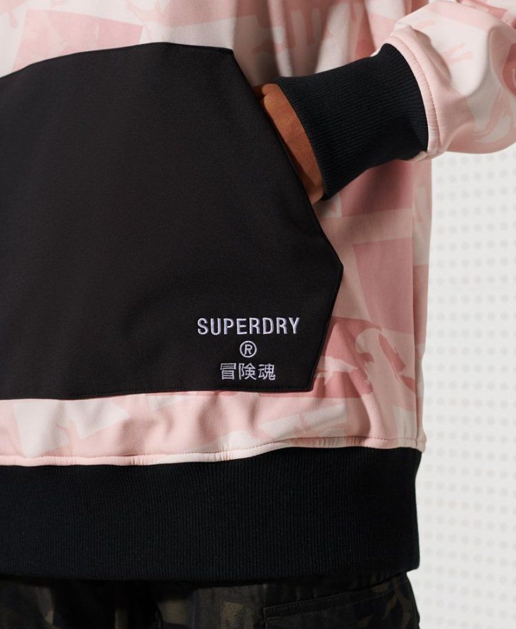 Superdry Ski-jas Roze dames (FREESTYLE TECH ANORAK - WS110011A.10R) - GL Sport (Sluis)