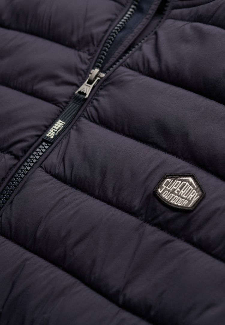 Superdry Bodywarmer Blauw heren (FUJI LITE PADDED GILET - M5012341A.98T) - GL Sport (Sluis)