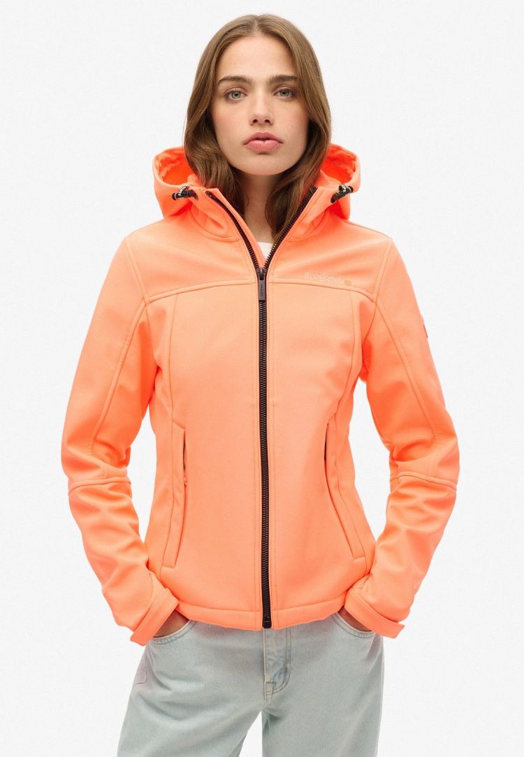 Superdry Jas Koraal dames (HOODED CLASSIC TREKKER JACKET - W5011903A.T7G) - GL Sport (Sluis)