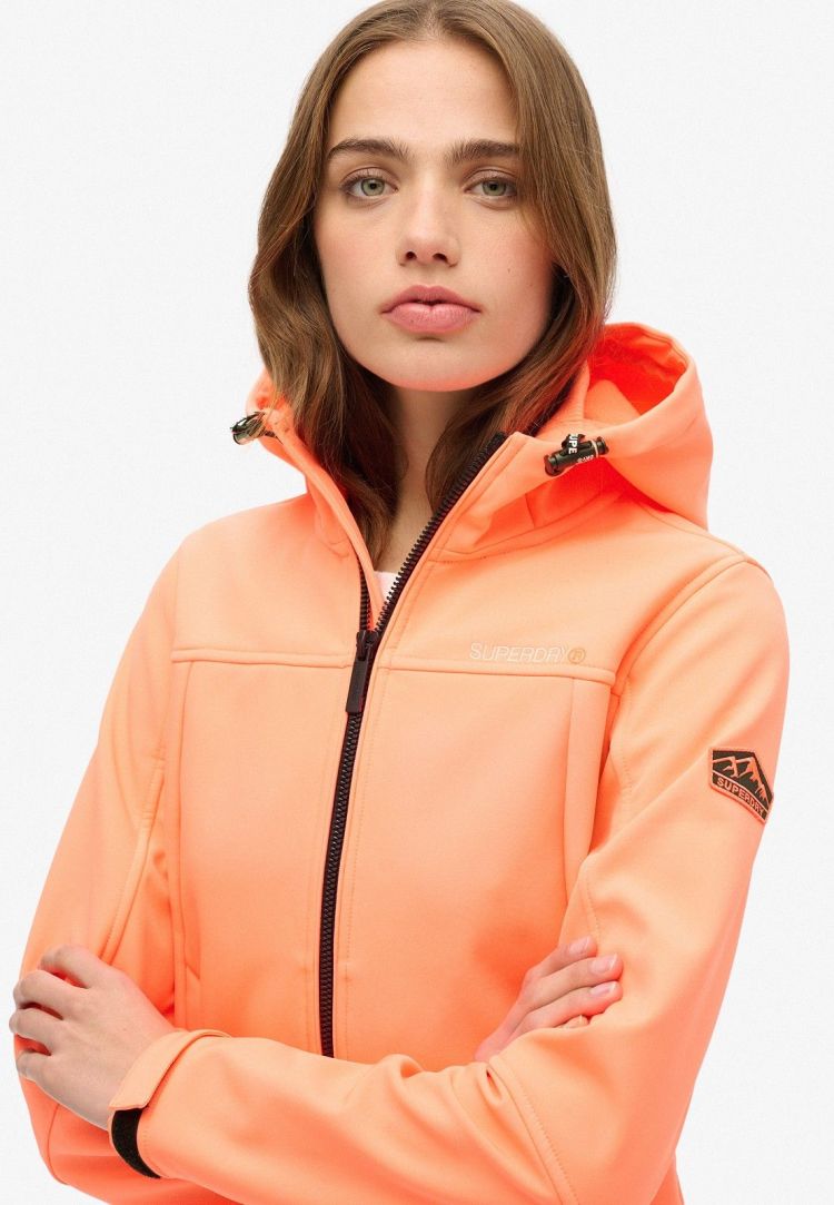 Superdry Jas Koraal dames (HOODED CLASSIC TREKKER JACKET - W5011903A.T7G) - GL Sport (Sluis)