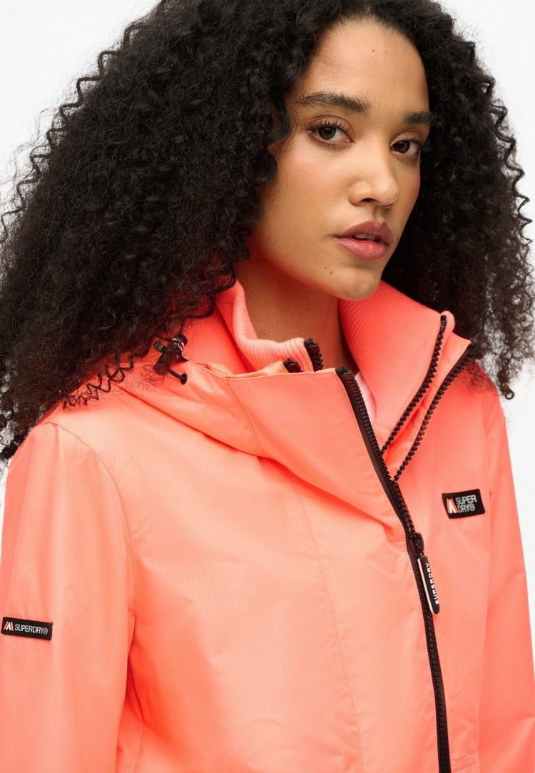 Superdry Jas Koraal dames (HOODED MTN WINDBREAKER JACKET - W5011850A.T7G) - GL Sport (Sluis)