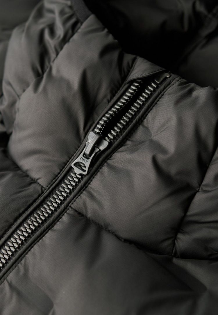 Superdry Jas Zwart heren (HOODED QUILTED PUFFER COAT - M5012045A.02A) - GL Sport (Sluis)