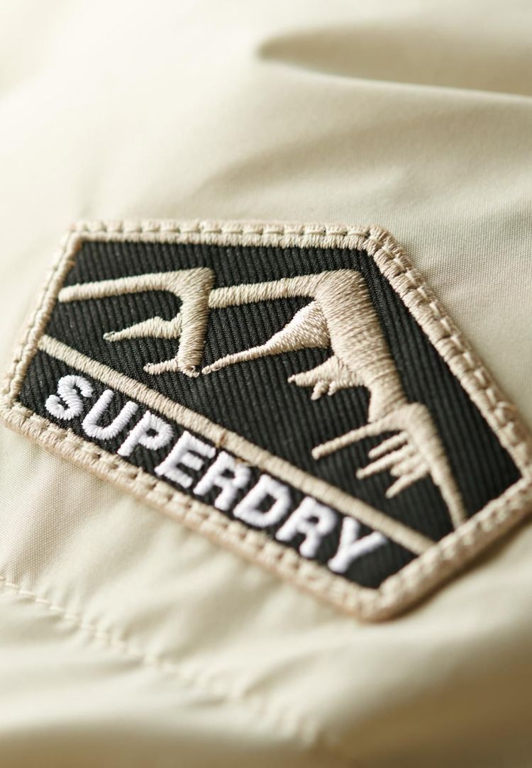 Superdry Jas Beige dames (HOODED SPORTS PUFFER JACKET - W5011721A.8PV) - GL Sport (Sluis)