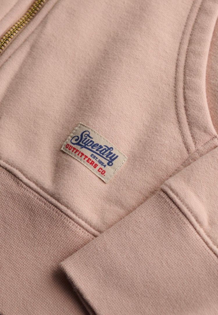 Superdry & Co Vest Roze dames (LUXE CASUAL ZIPHOOD  - W2012743A.7UJ) - GL Sport (Sluis)