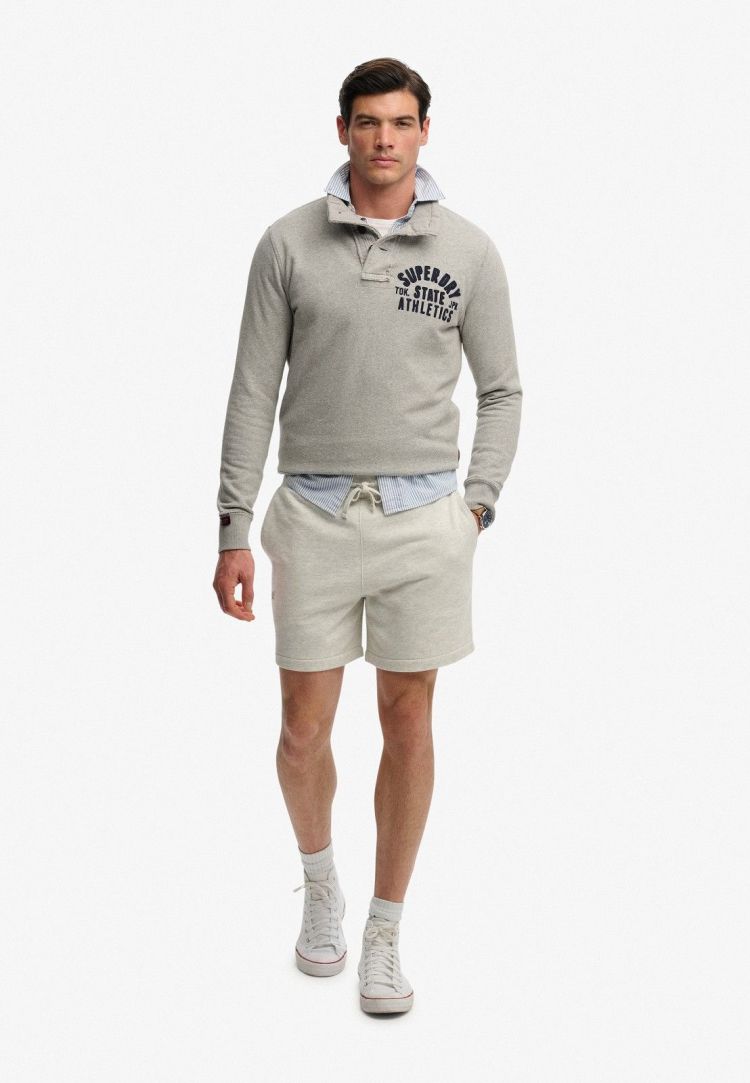 Superdry Short Grijs heren (PRINTED LOGO CLASSIC SHORT - M7110484A.I1H) - GL Sport (Sluis)