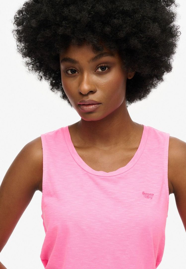 Superdry Tanktop Roze dames (SCOOP NECK TANK - W6011849A.24Y) - GL Sport (Sluis)