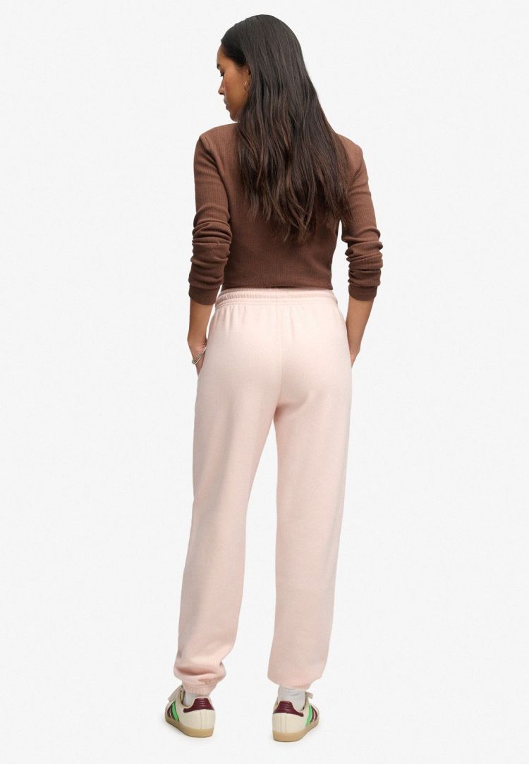 Superdry & Co Broek Roze dames (SIGNATURE EMB CUFFED JOGGER - W7011364A.L3Q) - GL Sport (Sluis)