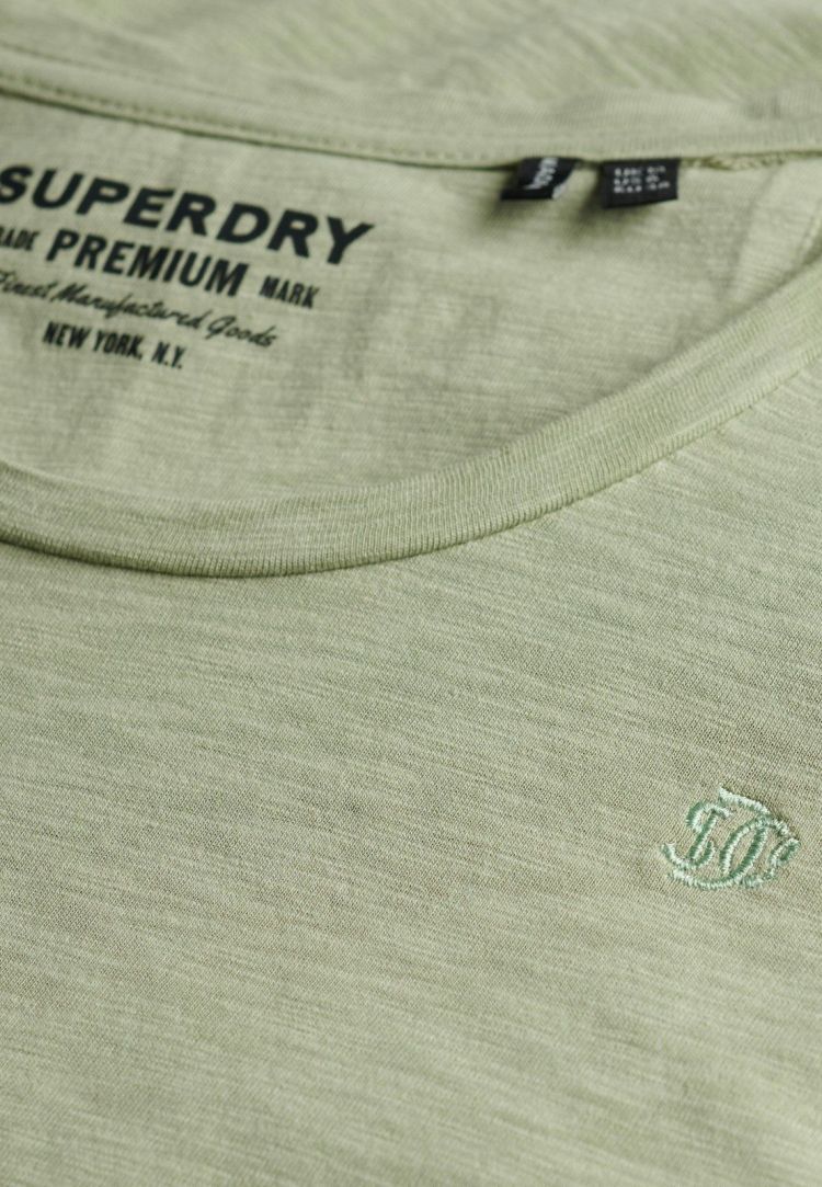 Superdry T-shirt Groen dames (STUDIOS SCOOP NECK T-SHIRT - W1011827A.N4X) - GL Sport (Sluis)