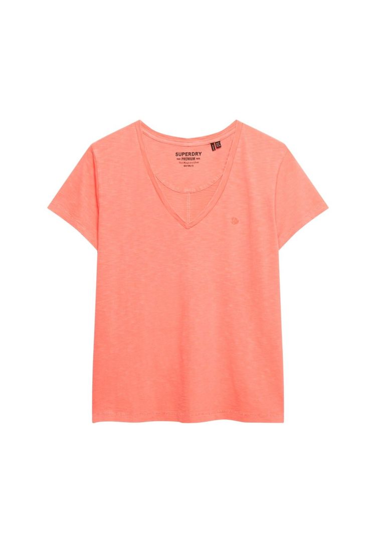 Superdry T-shirt Koraal