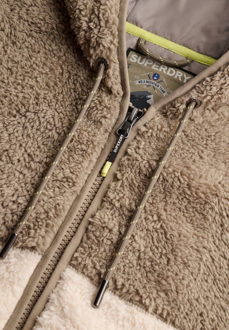 Superdry & Co Hoodie Off-white dames (SUPER SOFT ZIPHOOD - W2012732A.M5D) - GL Sport (Sluis)