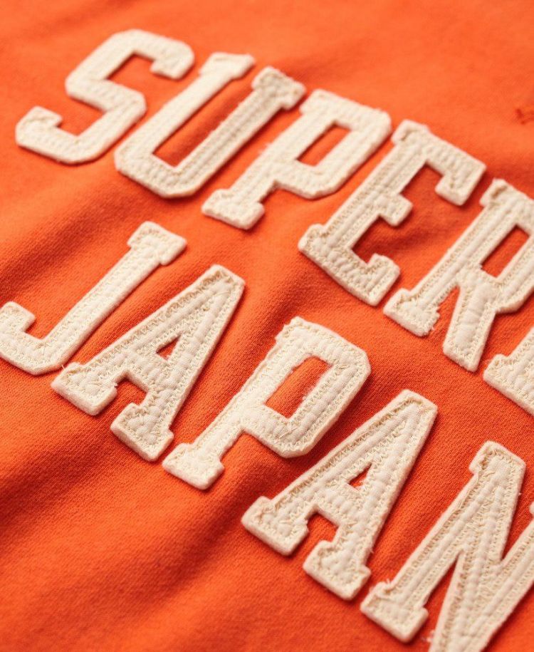 Superdry Sweater Oranje heren (VINTAGE ATHLETIC CREW - M2014012A.E1W) - GL Sport (Sluis)