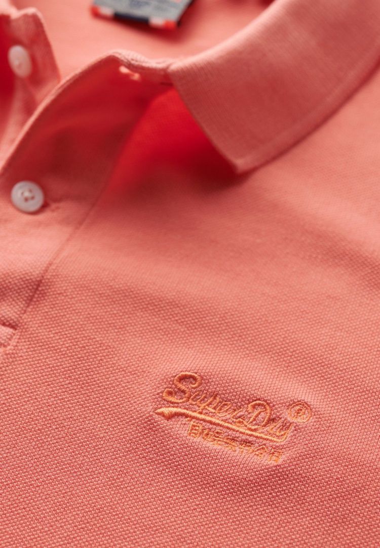 Superdry Polo Koraal heren (VINTAGE DESTROY POLO - M1110439A.MHI) - GL Sport (Sluis)