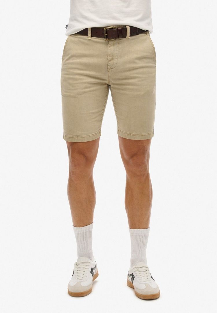 Superdry Short Beige heren (VINTAGE INTERNATIONAL SHORT - M7110397A.20O) - GL Sport (Sluis)