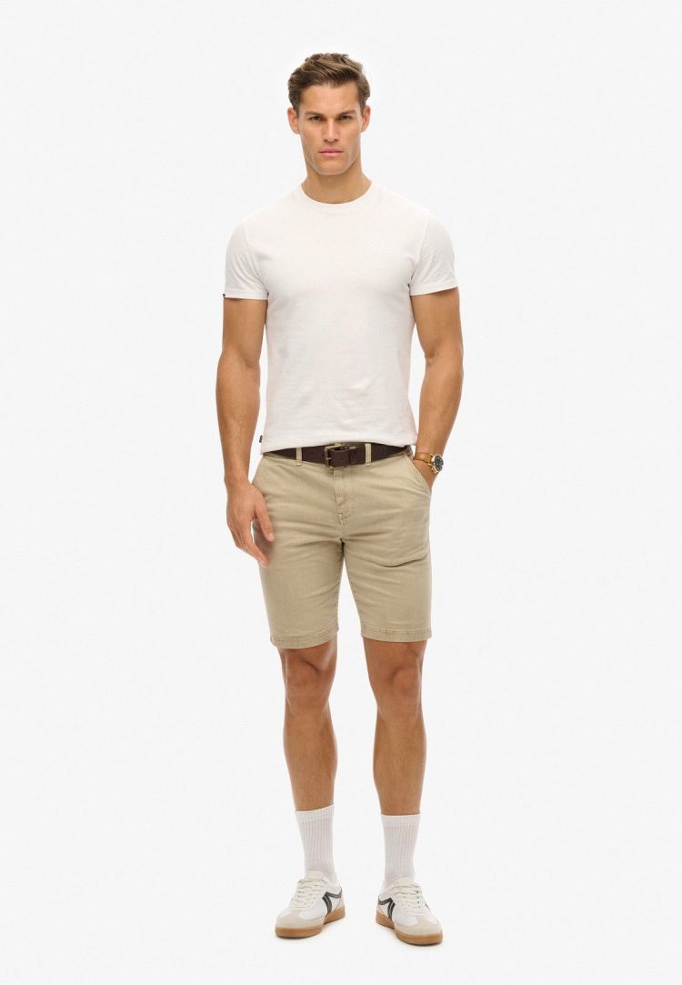 Superdry Short Beige heren (VINTAGE INTERNATIONAL SHORT - M7110397A.20O) - GL Sport (Sluis)