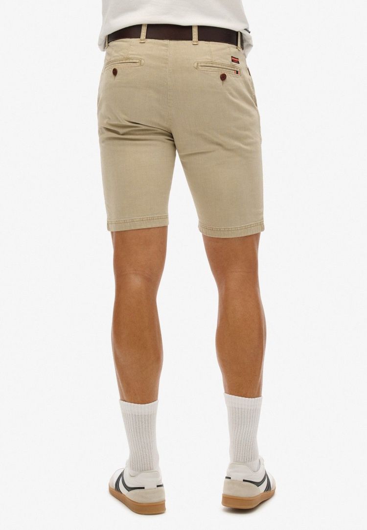 Superdry Short Beige heren (VINTAGE INTERNATIONAL SHORT - M7110397A.20O) - GL Sport (Sluis)