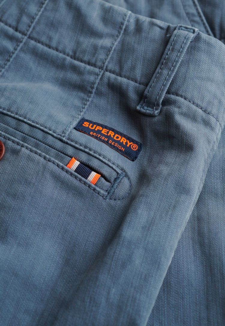 Superdry Short Blauw heren (VINTAGE INTERNATIONAL SHORT - M7110397A.BYO) - GL Sport (Sluis)