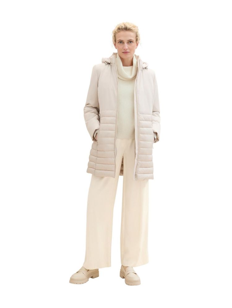 Tom Tailor Jas Beige dames (HYBRID COAT - 1041491.12365) - GL Sport (Sluis)