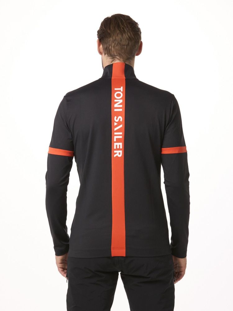 Toni Sailer Skipully Oranje heren (BARNEY MEN FIRST LAYER - 361304.451) - GL Sport (Sluis)