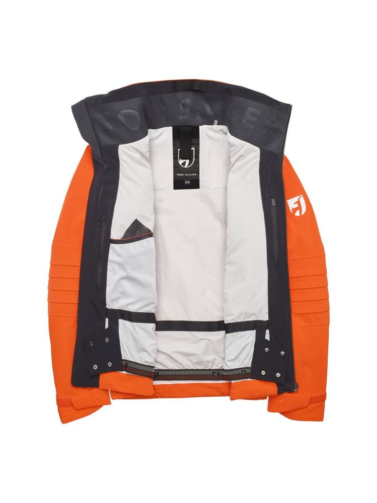 Toni Sailer Ski-jas Oranje heren (EMIL MEN SKI JACKET - 361127.451) - GL Sport (Sluis)