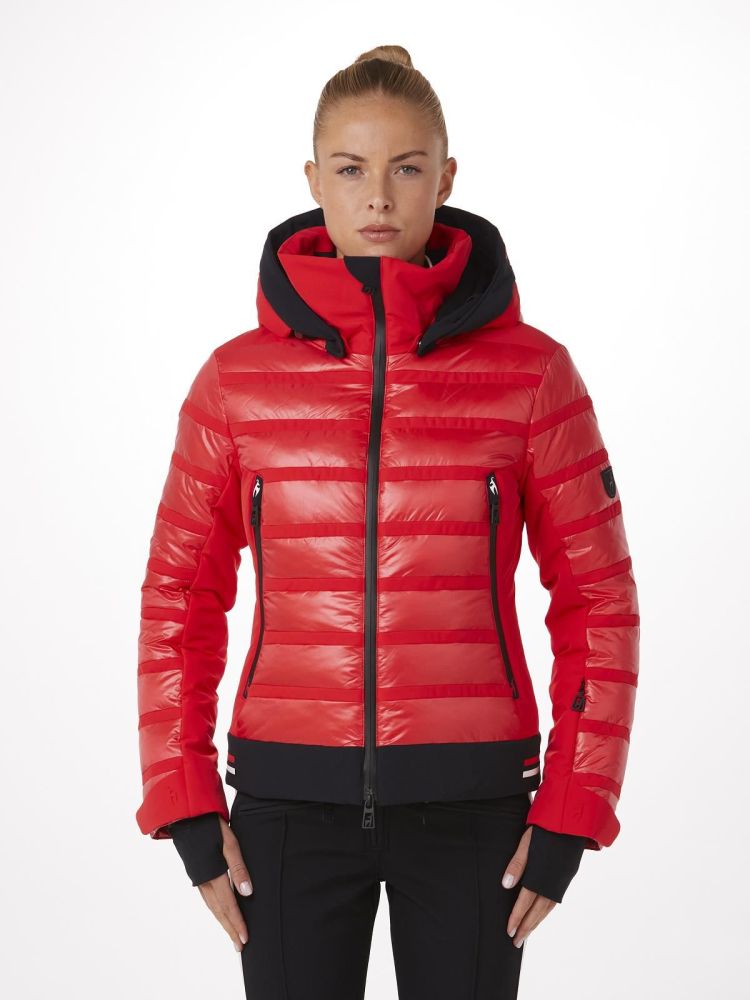 Toni Sailer Ski-jas Rood dames (RUBIE WOMEN SKI JACKET - 342103.457) - GL Sport (Sluis)