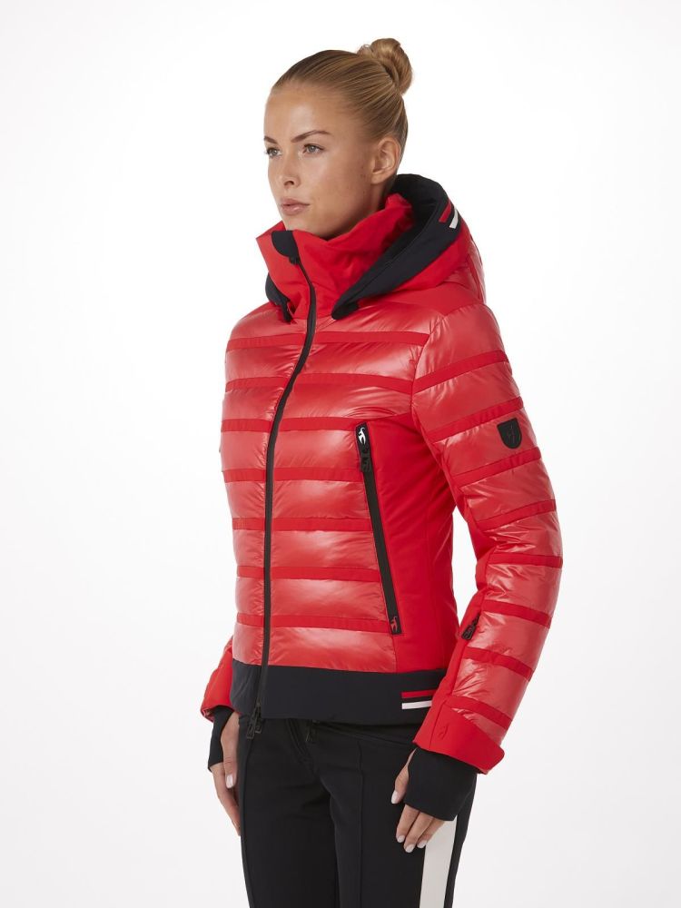 Toni Sailer Ski-jas Rood dames (RUBIE WOMEN SKI JACKET - 342103.457) - GL Sport (Sluis)