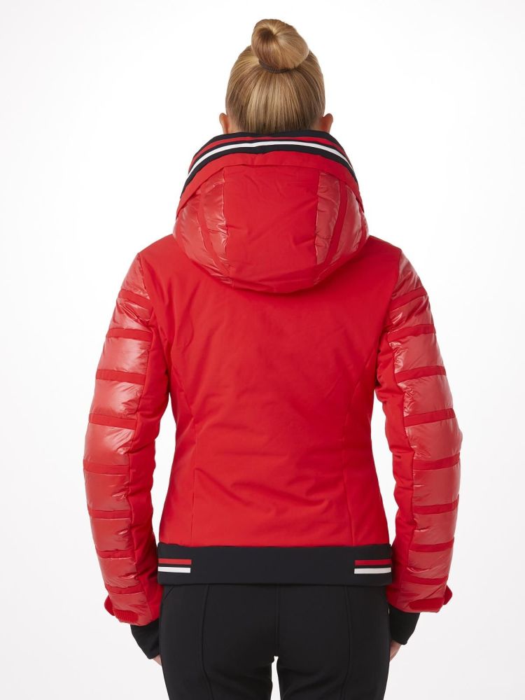 Toni Sailer Ski-jas Rood dames (RUBIE WOMEN SKI JACKET - 342103.457) - GL Sport (Sluis)