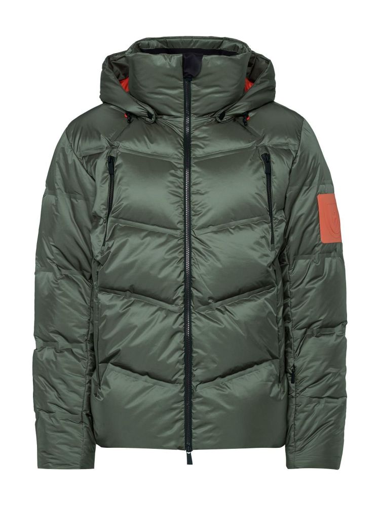 Toni Sailer Ski-jas Olijfgroen