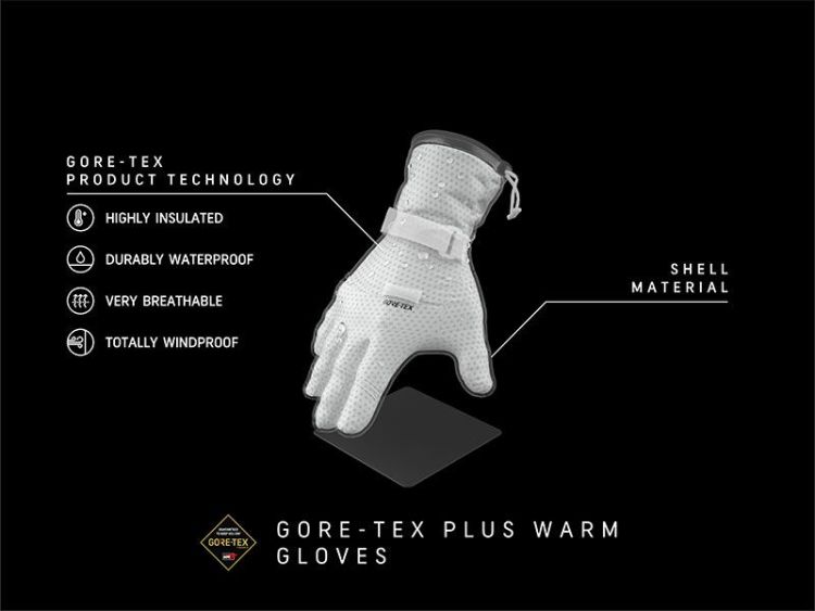 Ziener Handschoenen Zwart dames (KIANA GTX + GORE+ WARM LADY GLOVE - 801183.12) - GL Sport (Sluis)