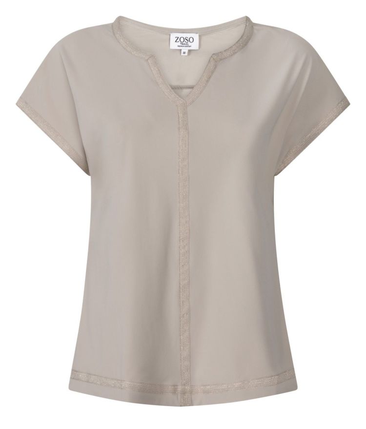 ZOSO Blouse Beige
