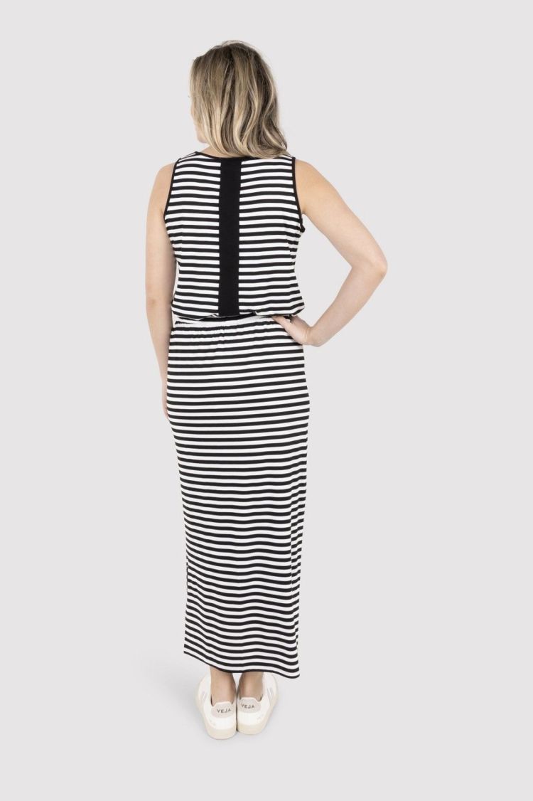 ZOSO Top Zwart/Wit dames (FLEUR TOP - 263FLEUR.BLACK/WHITE) - GL Sport (Sluis)
