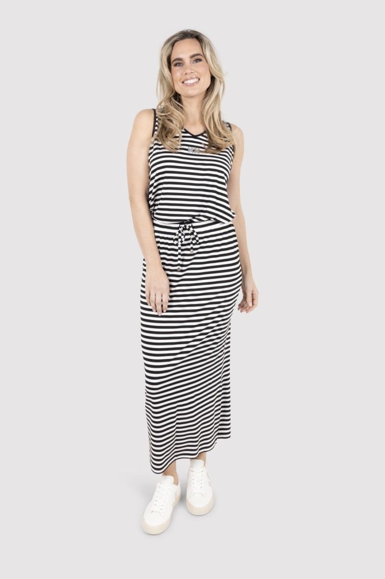 ZOSO Top Zwart/Wit dames (FLEUR TOP - 263FLEUR.BLACK/WHITE) - GL Sport (Sluis)