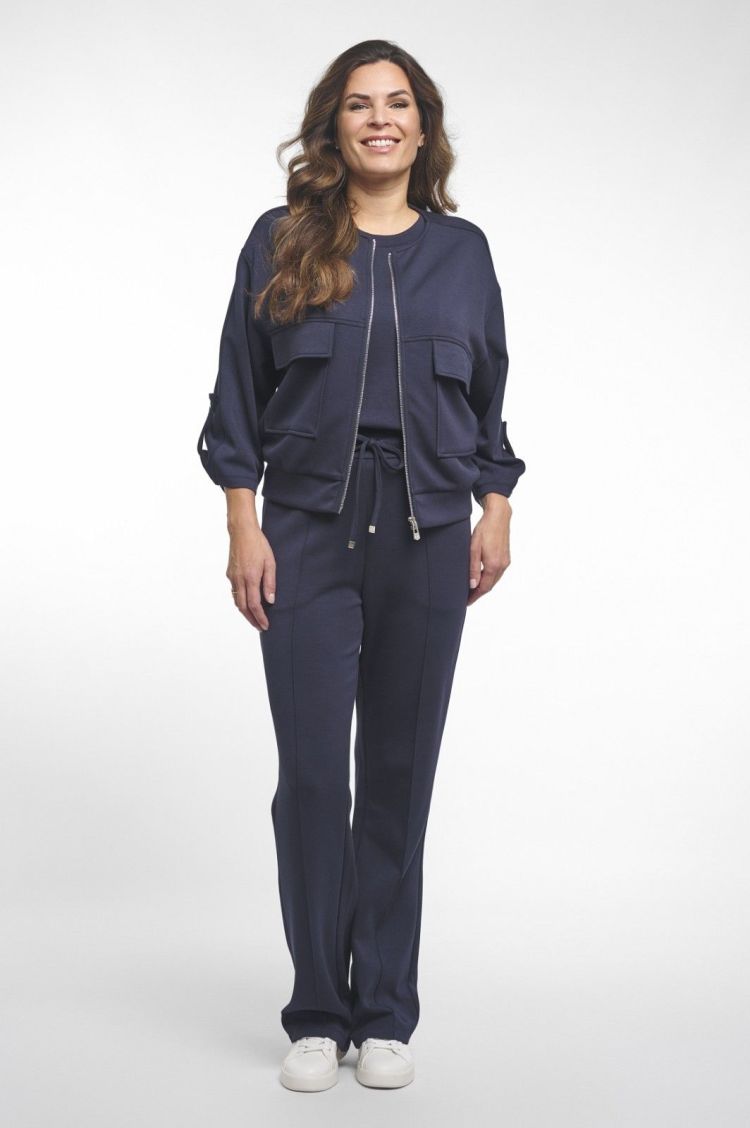 ZOSO Vest Blauw dames (SOLANGE CARDIGAN - 262SOLANGE.NAVY) - GL Sport (Sluis)