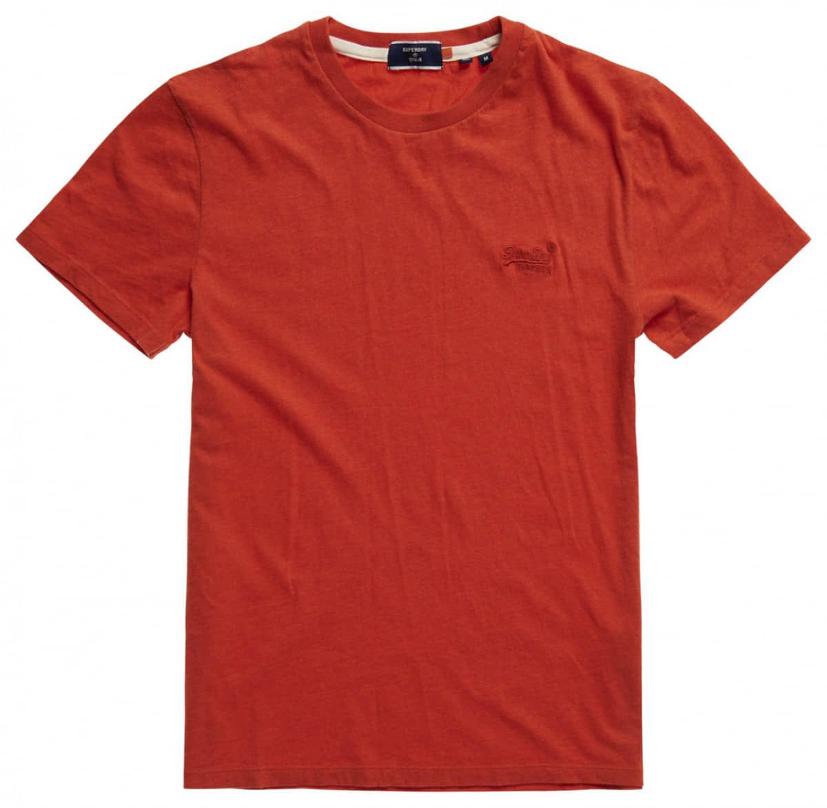 Superdry T-shirt Oranje heren (ORANGE LABEL VINTAGE EMB TEE - M1010882A.5EG) - GL Sport (Sluis)