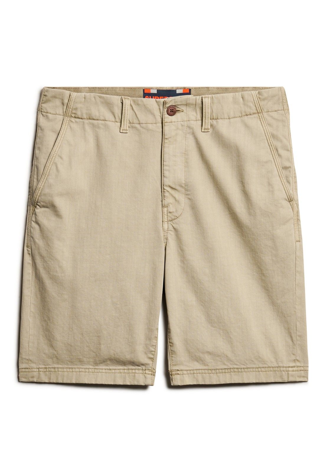 Superdry Short Beige heren (VINTAGE INTERNATIONAL SHORT - M7110397A.20O) - GL Sport (Sluis)
